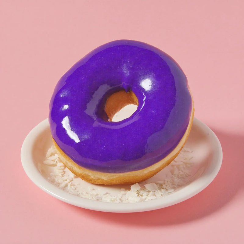 Baked Ube Donuts Recipe with Ube Glaze