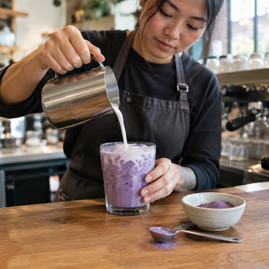 Signature ube lattes